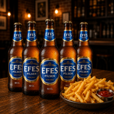 5 Efes Pilsen ve Patates